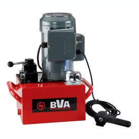Hydraulic Electric Pump, 1.5 HP, 3 Gallon, 3 Way/3 Position Manual Valve, 10' Pendant