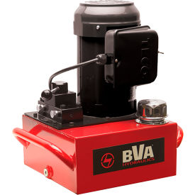Hydraulic Electric Pump, 1 HP, 2 Gallon, 4 Way/3 Position Manual Valve