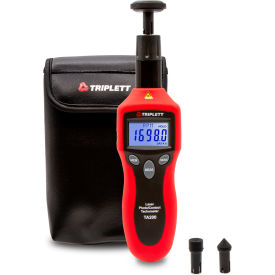 Contact and Laser Photo Tachometer, 8-1/4' Max Target Distance