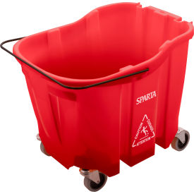 35 qt Bucket Capacity, Red