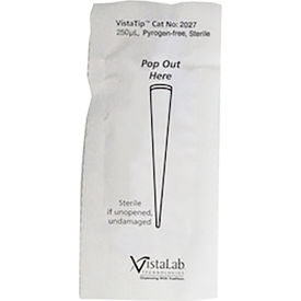 250L Pipette Tips, MLA, Non-Pyrogenic, Sterile, 200 PK
