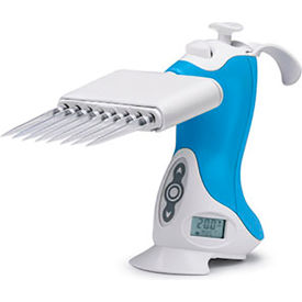 5.0-250L Pipette, Electronic Multichannel, Blue