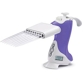 25-1250L Pipette, Ovation, (E8) Electronic Multichannel, Purple