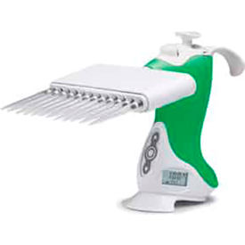 2.0-125L Pipette, (E12) Electronic Multichannel, Green