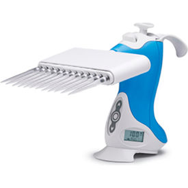 5.0-250L Pipette, (E12) Electronic Multichannel, Blue