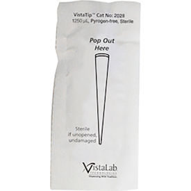 1250L Pipette Tips, MLA, Non-Pyrogenic, Sterile, 200 PK