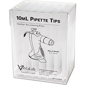 10mL Pipette Tips, Non-sterile, 35 Pack