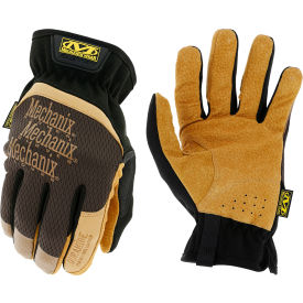 Leather Gloves, Brown, Extra Large