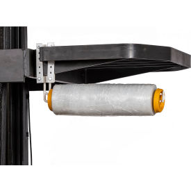 Fork Lift Stretch Wrap Rack for 18" Rolls, Horizontal Mount, White