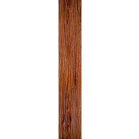 Tivoli II Self Adhesive Vinyl Floor Planks 6" x 36", Mahogany, 10 Pack