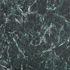 Self Adhesive Vinyl Floor Tile 18" x 18", Verde Green Marble, 10 Pack