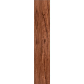 Flex Flor Looselay Vinyl Plank 9" x 48", Rustic Cherry, 8 Pack