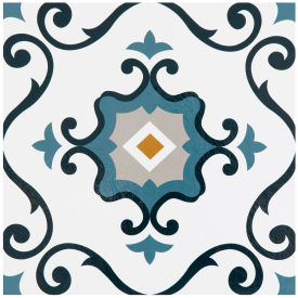 Retro Self Adhesive Vinyl Floor Tile 12" x 12", Slate, 20 Pack