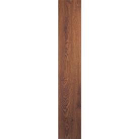 Self Adhesive Vinyl Floor Planks 6" x 36", Walnut, 10 Pack