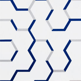 Retro Self Adhesive Vinyl Floor Tile 12" x 12", Navy, 20 Pack