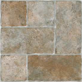 Self Adhesive Vinyl Floor Tile 12" x 12", Quartose Granite, 20 Pack
