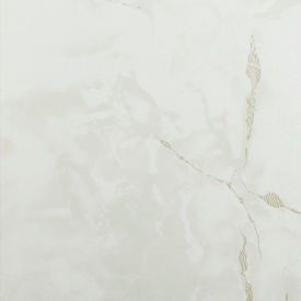 Self Adhesive Vinyl Floor Tile 12" x 12", Classic White with Grey Veins, 20 Pack