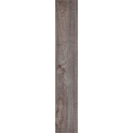 Sterling Self Adhesive Vinyl Floor Planks 6" x 36", Rustic Grey, 10 Pack