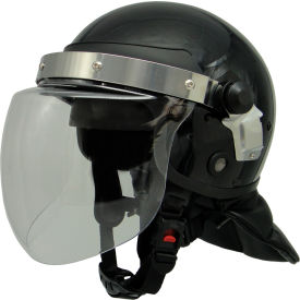 Mini-Bubble Riot Helmet w/ Face Visor, One Fits All