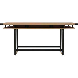 Mirella Conference Table, Standing-Height, 8'L, Rectangle, Sand Dune