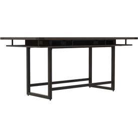 Mirella Conference Table, Standing-Height, 8'L, Rectangle, Southern Tobacco