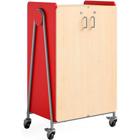 Whiffle Typical 14 Double, 19-3/4"D x 30"W x 48"H, Red