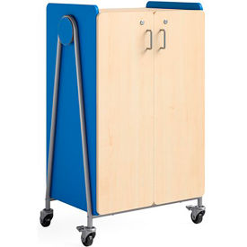 Whiffle Typical 14 Double, 19-3/4"D x 30"W x 48"H, Spectrum Blue
