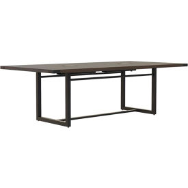 Conference Table, Sitting-Height, 8'L, Rectangle, Southern Tobacco