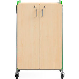 Whiffle Typical 14 Double, 19-3/4"D x 30"W x 48"H, Green