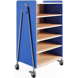 Whiffle Typical 3 Double, 19-3/4"D x 30"W x 48"H, Spectrum Blue