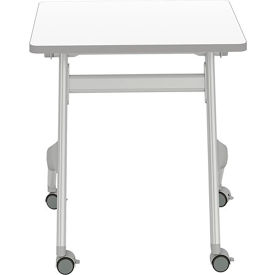 Safco Learn Nesting Rectangle Desk, 22-1/4"D x 28"W x 29-1/2"H, Dry Erase