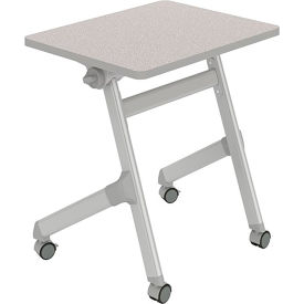 Learn Nesting Rectangle Desk, 22-1/4"D x 28"W x 29-1/2"H, Gray