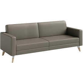 Lounge Sofa, 30"D x 77"W x 28"H, Gray
