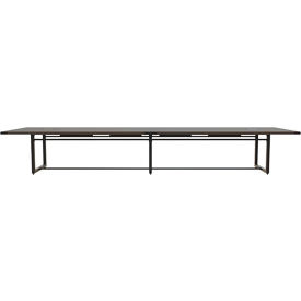 Mirella Conference Table, Sitting-Height, 16'L, Rectangle, Southern Tobacco