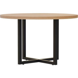 Mirella Conference Table, Round, 42"W x 29-1/2"H, Sand Dune