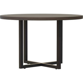 Mirella Conference Table, Round, 42"W x 29-1/2"H, Southern Tobacco