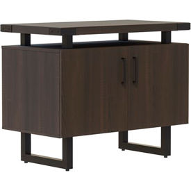 Mirella Storage Cabinet, 20"D x 36"W x 29-1/2"H, Southern Tobacco