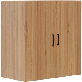 Mirella Wood Door Storage Cabinet, 20"D x 36"W x 38"H, Sand Dune