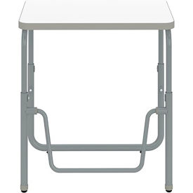 AlphaBetter 2.0 Height Adjustable Desk, Pendulum Bar 22"-30"H, Dry Erase