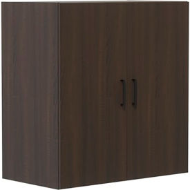 Mirella Wood Door Storage Cabinet, 20"D x 36"W x 38"H, Southern Tobacco