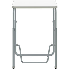 AlphaBetter 2.0 Height Adjustable Desk, Pendulum Bar 29"-43"H, Dry Erase