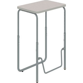 AlphaBetter 2.0 Height Adjustable Desk, Pendulum Bar 29"-43"H, Gray