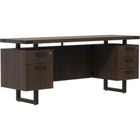 Mirella Free Standing Credenza, BBB/BF, 20"L x 72"W x 29-1/2"H, Southern Tobacco