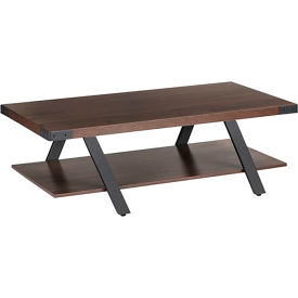 Mirella Coffee Table, 23-3/4"D x 48"W x 16"H, Southern Tobacco