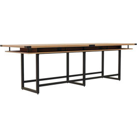 Mirella Conference Table, Standing-Height, 12 feet long, Rectangle, Sand Dune
