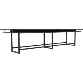 Conference Table, Standing-Height, 16'L, Rectangle, Southern Tobacco