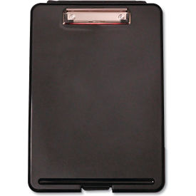 Storage Clipboard, 1/2" Capacity, Holds 8-1/2" x 11" Sheets, Black