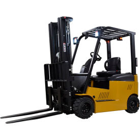 Electric Forklift Capacity 4,000 lbs, Single-Phase Charger 240v, Lift Height 189"