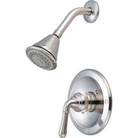 Single Lever Shower Trim Kit Only PVD Brushed Nickel