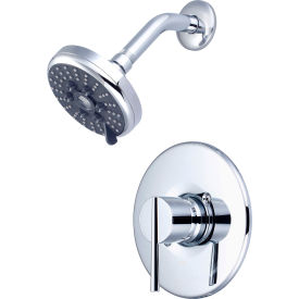Single Lever Shower Trim Kit Only Polished Chrome